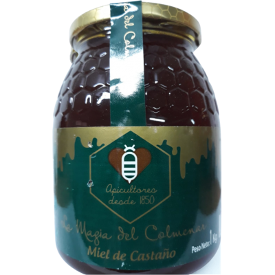 MIEL de Castaño 500g de la Magia del Colmenar La Magia del colmenar 8437019239350 Miel, Polen, Jalea Real, Propolis salud.bio