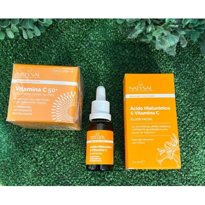 Estuche PACK iluminador+Antiox Vitamina C de Natysal Natysal NAT-13495 Cosmética Natural salud.bio