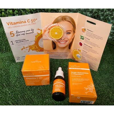 Estuche PACK iluminador+Antiox Vitamina C de Natysal Natysal NAT-13495 Cosmética Natural salud.bio