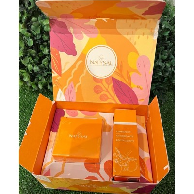 Estuche PACK iluminador+Antiox Vitamina C de Natysal Natysal NAT-13495 Cosmética Natural salud.bio