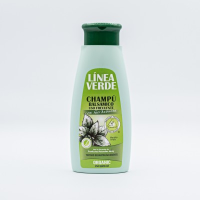 Champú Balsamico con Hierbabuena 400ml LÍNEA VERDE de D´Shila D´Shila 8436002857311 Cosmética Natural salud.bio