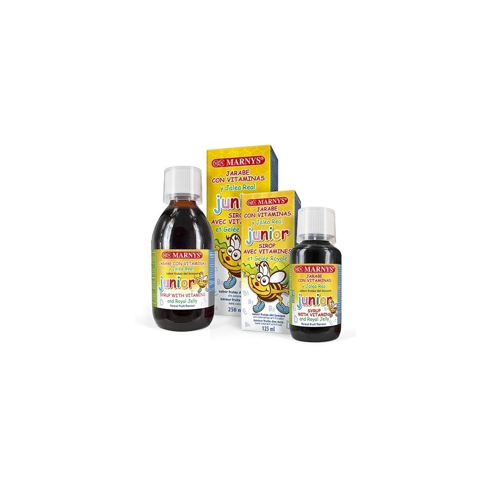 Jarabe Junior Multivitamínico con Jalea Real de MARNYS® Marnys  Sistema inmunitario salud.bio