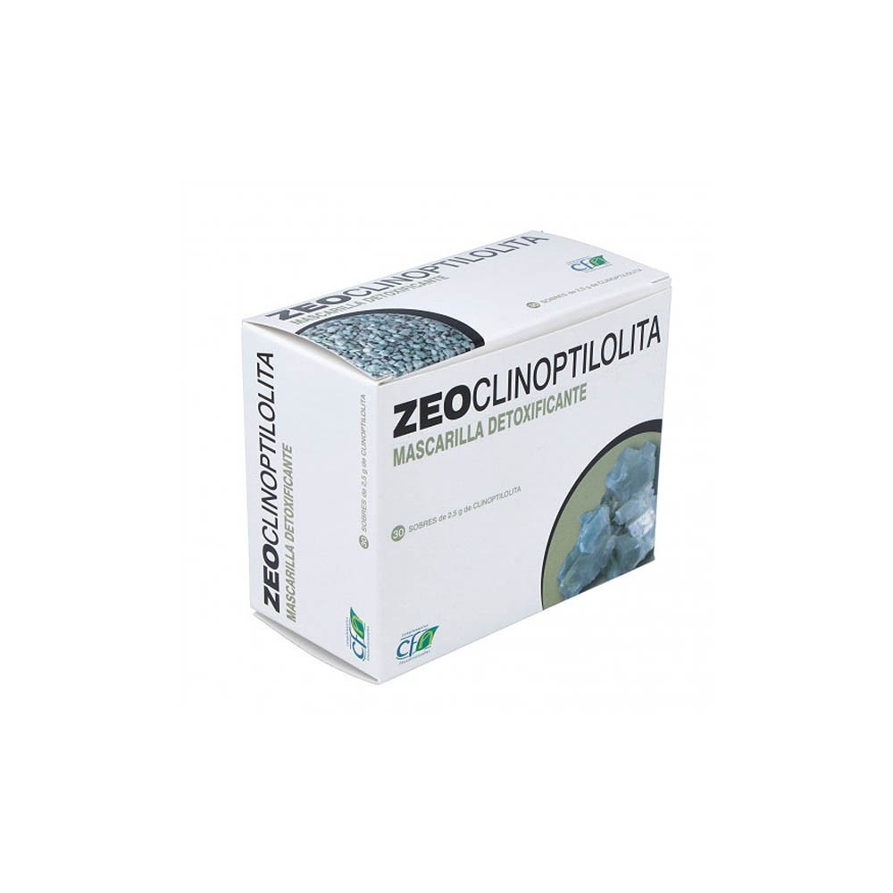 Zeoclinoptiolita - Zeolita - 30 sobres de CFN CFN - CFN Complementos Fitonutricionales S.L. 2101685 Higado y sistema hepatobi...