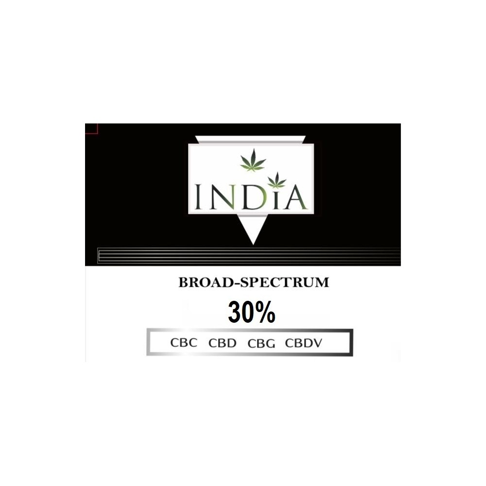 CBD 30%, CBG, CBDV, CBC, MCT Broad Spectrum 10ml de India lab India Cosmetec and food 9400501001833 Plantas Medicinales salud...