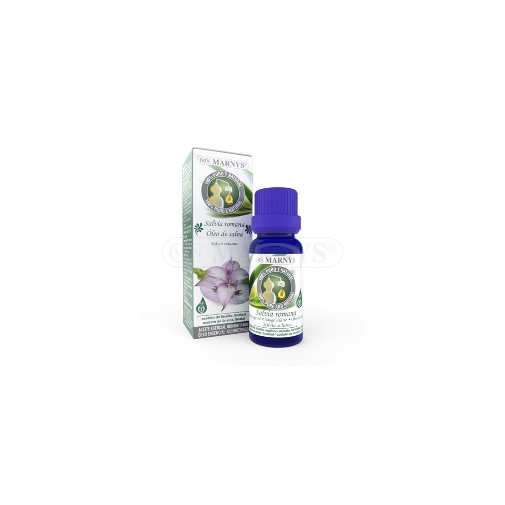Salvia Romana Aceite Esencial Quimiotipado de MARNYS Marnys AA025 Aceites esenciales uso interno salud.bio