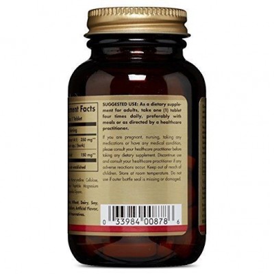 Canela con Acido Alfa Lipoico (alpha lipoic acid) 60 Comprimidos de SOLGAR SOLGAR SOL-00878 Ayuda Glucemia y Diabetes salud.bio