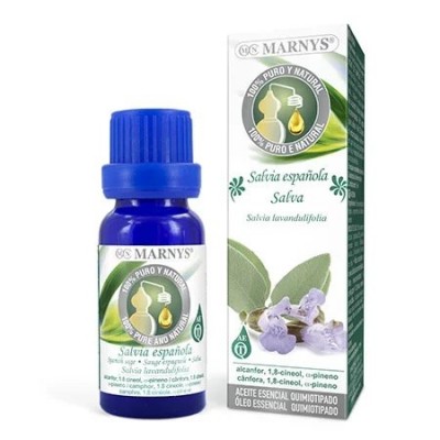 Salvia Española Aceite Esencial Quimiotipado de MARNYS Marnys AA024 Aceites esenciales uso interno salud.bio