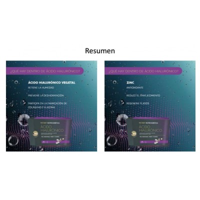 Ácido Hilauronico 60 Cápsulas 120mg de WAY DIET LAB WAY DIET LABORATORIO WDT 00168 Nutricosmética salud.bio