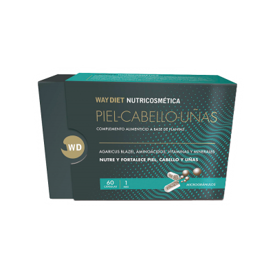 PIEL - CABELLO - UÑAS 60 Cápsulas de WAY DIET LAB WAY DIET LABORATORIO WDT 00170 Nutricosmética salud.bio