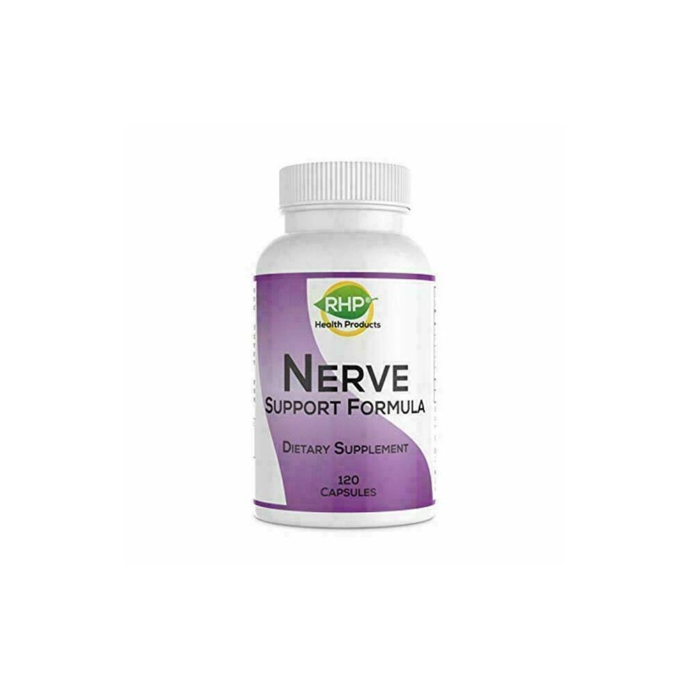 Nerve support formula de RHP Health Products Real Health Products 852029007009 Estados emocionales, ansiedad, estrés, depresi...