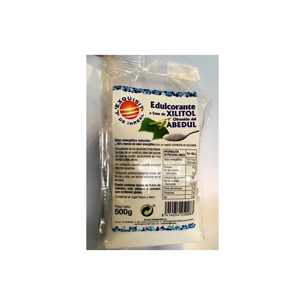 Azucar de Abedul (Xilitol) Edulcorante Obtenido del Abedul de L´Exquisit L´Exquisit de Inreal 0440015087 Inicio salud.bio