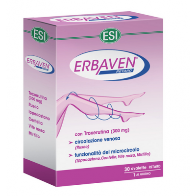 ERBAVEN retard 30 comprimidos de ESI ESI TPD-1901 Sistema circulatorio salud.bio