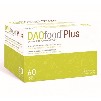 DAOfood® PLUS 60 Cápsulas de Dr Healthcare DR Healthcare 195200.4 Ayudas aparato Digestivo salud.bio
