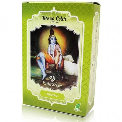 Henna polvo NEUTRO eco 100gr de Radhe Shyam Radhe Shyam S.A.  3101600 Coloración cabello salud.bio
