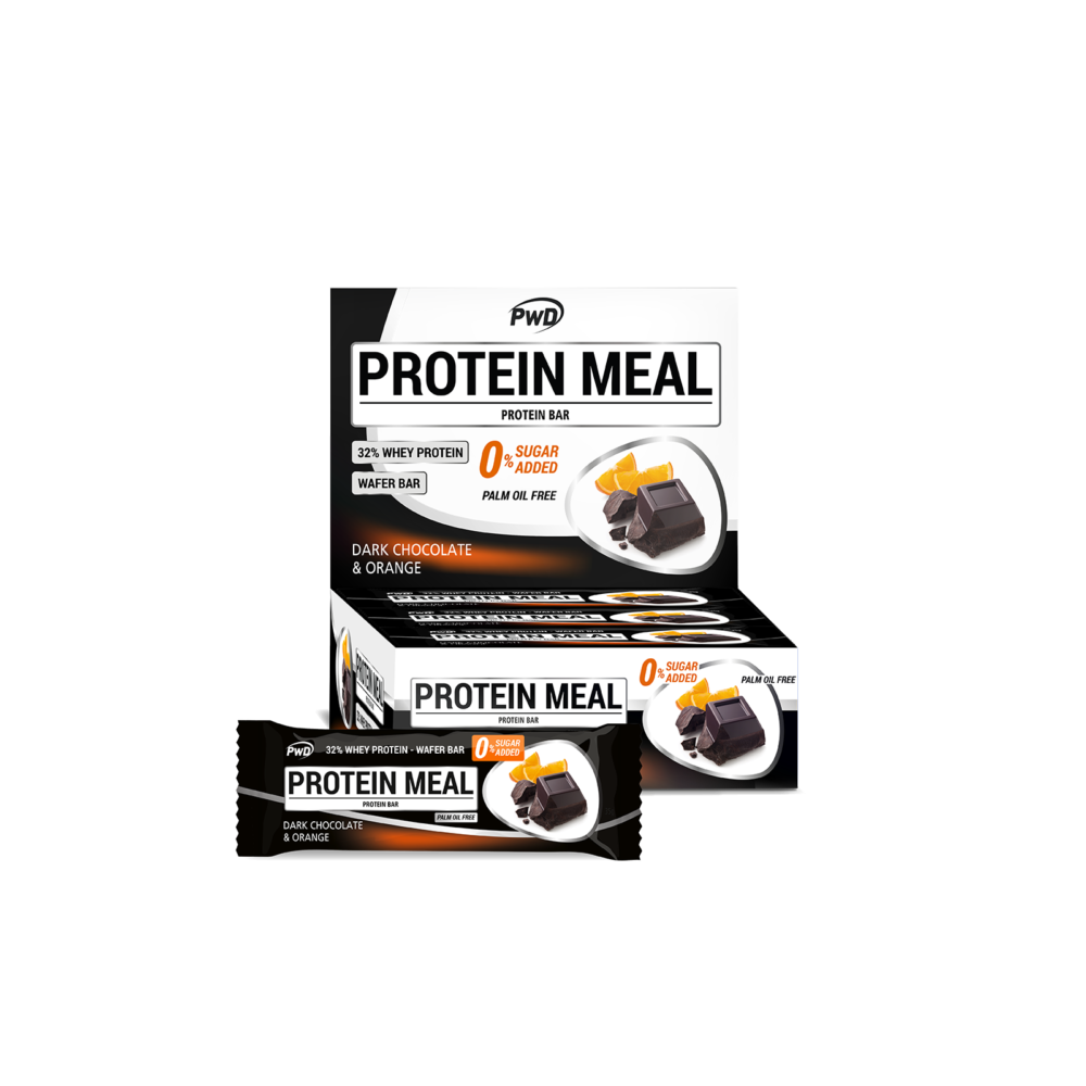 Barrita proteíca sabor Choco/naranja sin azúcar de PWD PWD NUTRITION SL PWD-889 Proteinas salud.bio