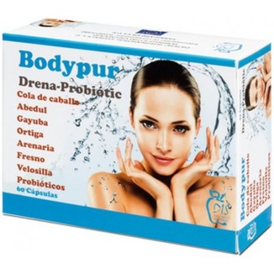 BODYPUR Drena Probiotic 60 Cápsulas de DIS DIS DIS-21006 Drenantes y Diureticos salud.bio