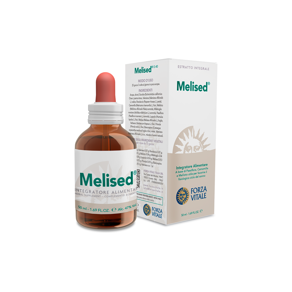 Melised® de Forza Vitale Forza Vitale 405-EX14 Estados emocionales, ansiedad, estrés, depresión, relax salud.bio