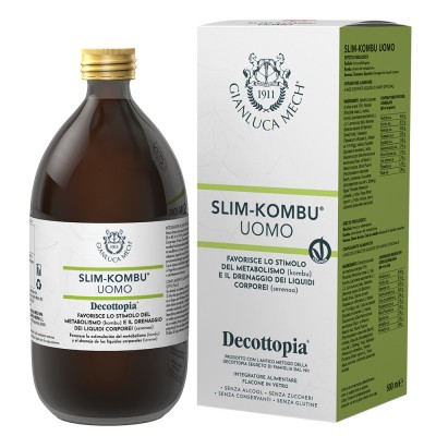 Slim Kombu Uomo (500ml) de la Decottopia de Gianluca Mech GIANLUCA MECH IFI21DA3200 Control de Peso salud.bio