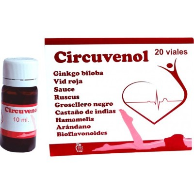 CIRCUVENOL de DIS 20 VIALES DIS Dietetic International System, s.l.u. 802 Sistema circulatorio salud.bio