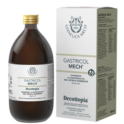 Decottopia Gastricol (500ml) de Gianluca Mech GIANLUCA MECH ifi01da0100 Ayudas aparato Digestivo salud.bio