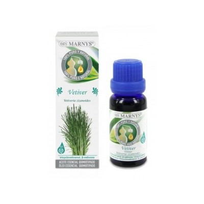 Aceite esencial de Vetiver Marnys 15 ml Marnys AA010 Aceites esenciales uso interno salud.bio