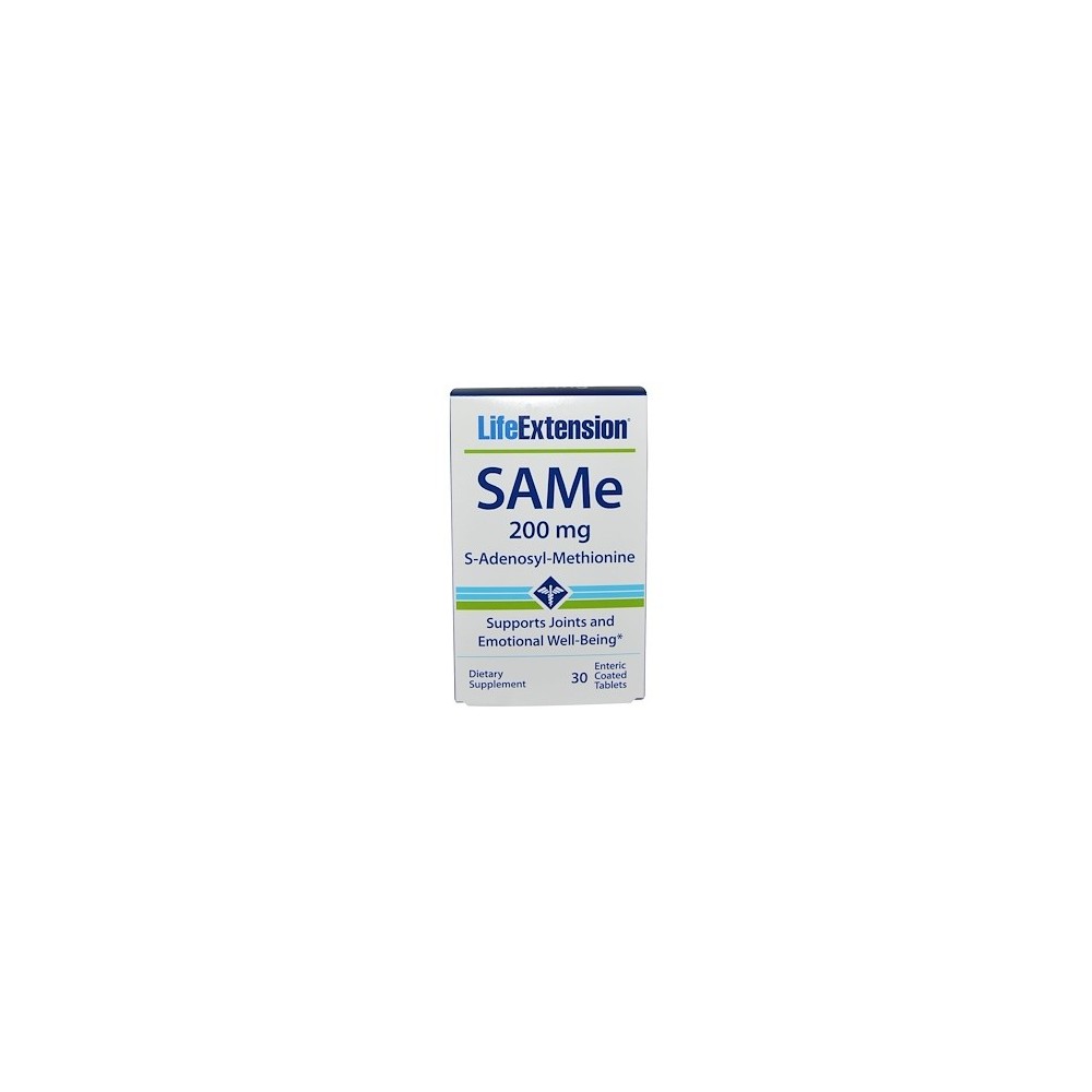 SAMe 30 comprimidos 200 mg de Life Extension Life Extension LEX-19353 Inicio salud.bio