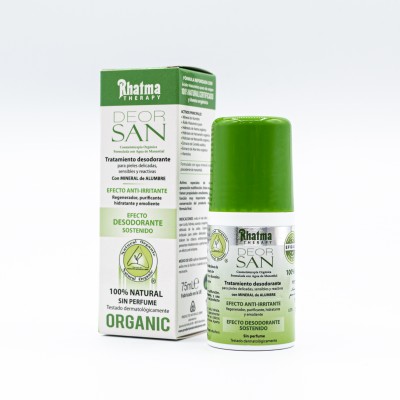 Desodorante Deorsan 75mL de Rhatma Rhatma Therapy JEN-5011060300 Cuidado externo e higiene salud.bio