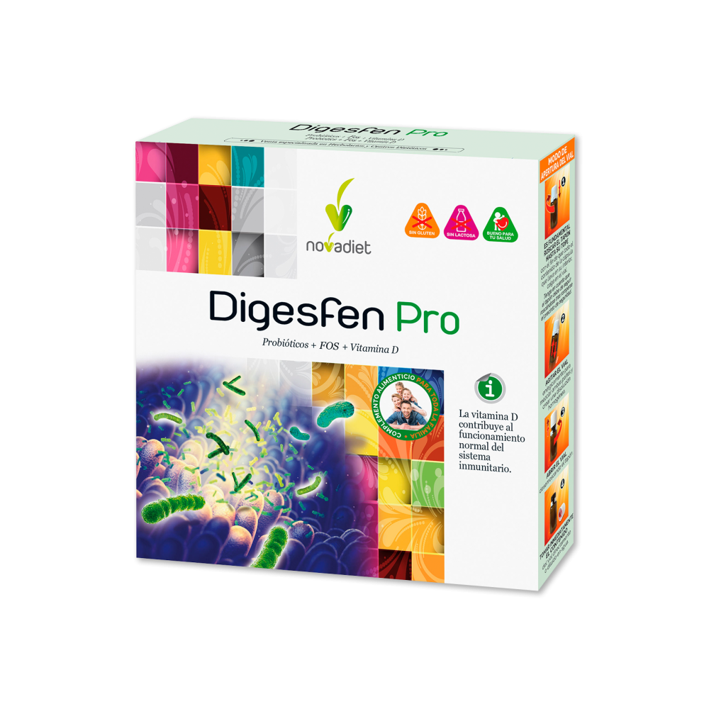 Digesfen PRO 10 viales de Novadiet Novadiet NOV-53053 Ayudas aparato Digestivo salud.bio