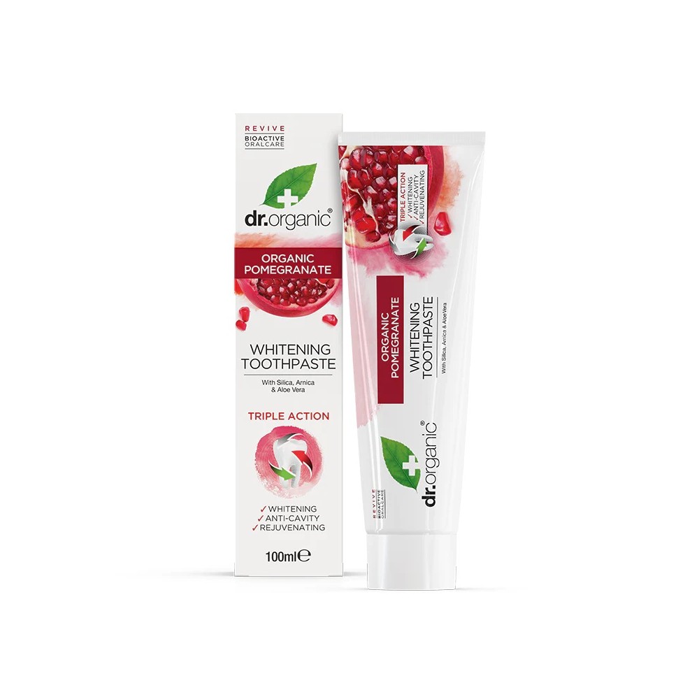 Pasta Dental de Granada de Dr Organic Doctor Organic DR00168 Dentrificos , Pasta de Dientes salud.bio