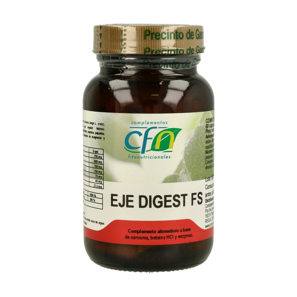 Eje Digest FS 60 Cápsulas de CFN CFN - CFN Complementos Fitonutricionales S.L. PRO-2100157 Ayudas aparato Digestivo salud.bio
