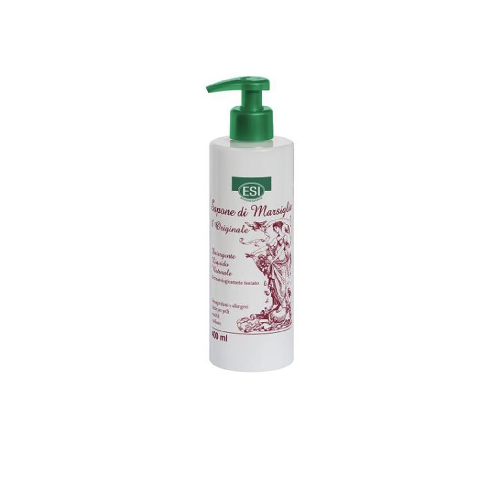 Jabón de Marsella (Liquido) 400ml de ESI ESI LABORATORIOS ESI-29010601 Cuidado externo e higiene salud.bio