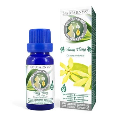 Ylang Ylang Aceite Esencial Quimiotipado 15ml de MARNYS Marnys AA011 Aceites esenciales uso interno salud.bio