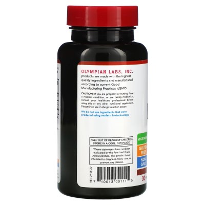 DIM Di-indolyl Methane (estrogen control) 250mg. 30 Cápsulas de Olympian Labs Inc. Olympian Labs Inc. OLY-00111 Suplementos D...