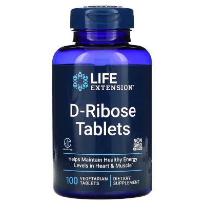 D-Ribose Nicotinamide Riboside 1020mg, 100 comp. de Life Extension Life Extension LEX-14733 Patologías e indicaciones salud.bio