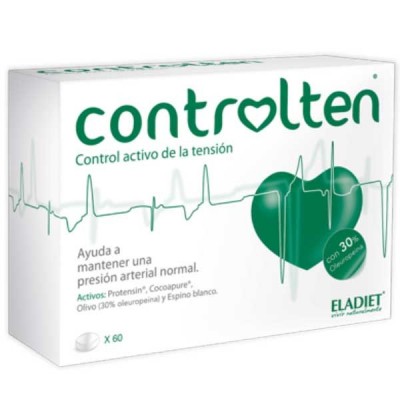 CONTROLTEN (nuevo) 60 Comprimidos de ELADIET Eladiet PA.FE.CTEN.2 Ayuda control Tension salud.bio