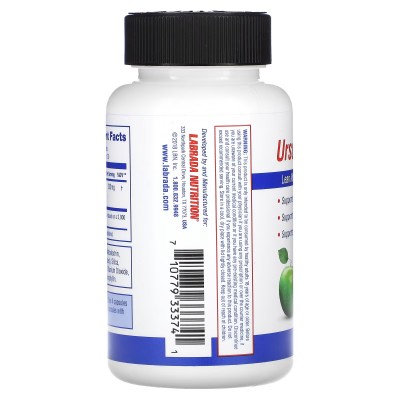 Ácido ursólico, optimizador de músculo magro, 120 cápsulas de Labrada Nutrition Labrada Nutrition LAB-33374 Gainers: Los Mejo...