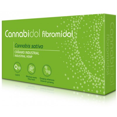 Fibromidol cannabidol de Tegor Tegor TC30550 Suplementos Naturales acción Analgesica, Antiinflamatoria, malestar, dolor salud...