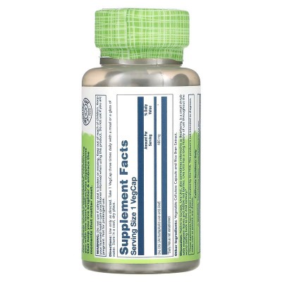 Uva Ursi (Gayuba) 460 mg, 100 cápsulas vegetales de Solaray SOLARAY SOR-01620 Bienestar urinario. Ayuda en el bienestar urina...
