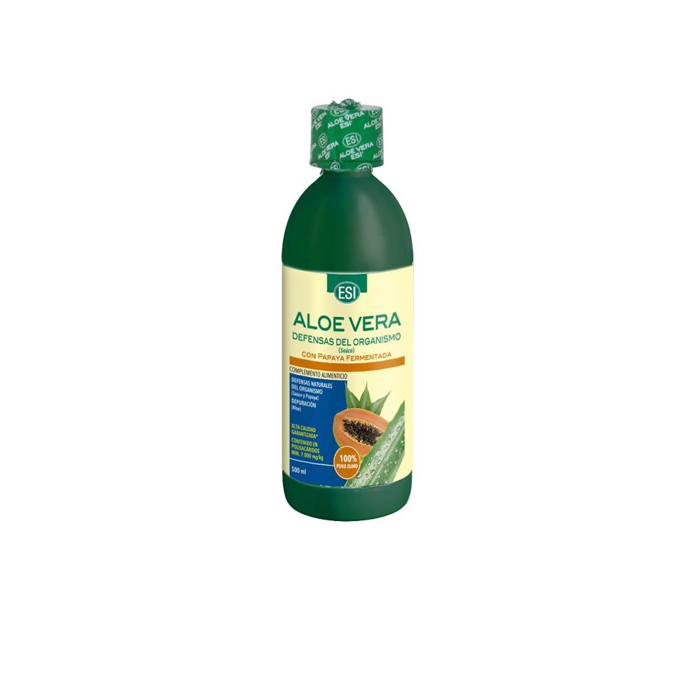 Aloe vera zumo Con Papaya (500 ML.) de ESI ESI ESI-39010805 Zumos salud.bio