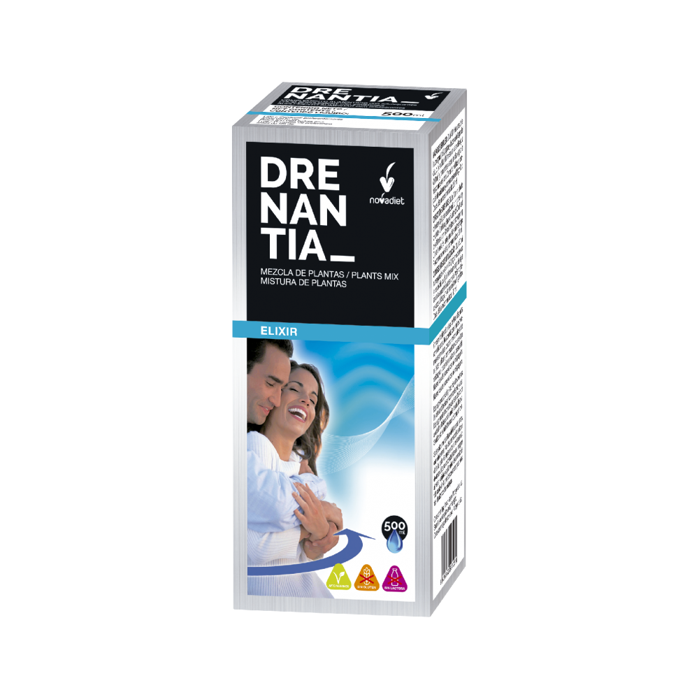 Drenantia 500ml de Novadiet Novadiet NOV-56125 Drenantes y Diureticos salud.bio