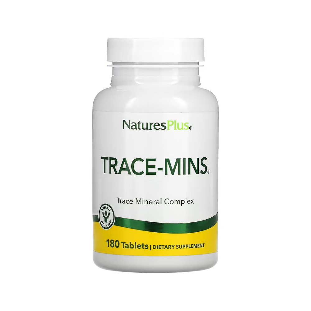 Trace-Mins, (Oligoelementos) 180 comprimidos de NaturesPlus NaturesPlus NAP-03560 Oligoelementos salud.bio
