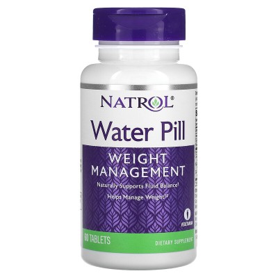 Retención de líquidos, Diurético, Water Pill 60 Comprimidos de Natrol Natrol NTL-00935 Drenantes y Diureticos salud.bio