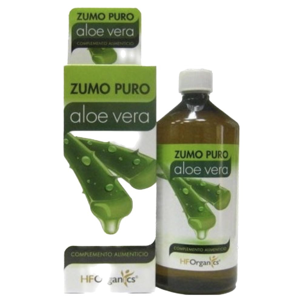 Zumo Aloe Vera PURO 1 Litro de HFOrganics Herbofarm HBF36970 Ayudas aparato Digestivo salud.bio