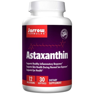 Astaxantina 12 mg 30 cápsulas blandas de Jarrow Formulas Jarrow Formula JRW-20041 Antioxidantes salud.bio