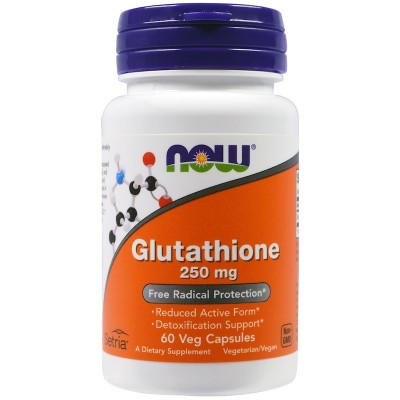 Glutatión 250 mg 60 cápsulas vegetales de Now Foods NOW Foods NOW-00096 Antioxidantes salud.bio