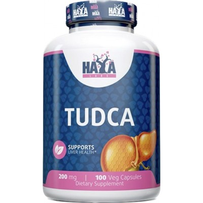 TUDCA 200 mg. 100 Vcaps de Haya labs Haya Labs HAY-41608 Higado y sistema hepatobiliar salud.bio