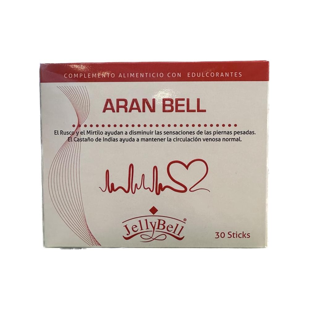 ARAN BELL (piernas pesadas) 30 Stick de Jellybell JellyBell JB-0131 Sistema circulatorio salud.bio