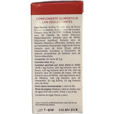 ARAN BELL (piernas pesadas) 30 Stick de Jellybell JellyBell JB-0131 Sistema circulatorio salud.bio