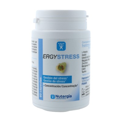 Ergystress sistema nervioso 60 cápsulas de Nutergia Nutergia NUT-73325 Estados emocionales, ansiedad, estrés, depresión, rela...