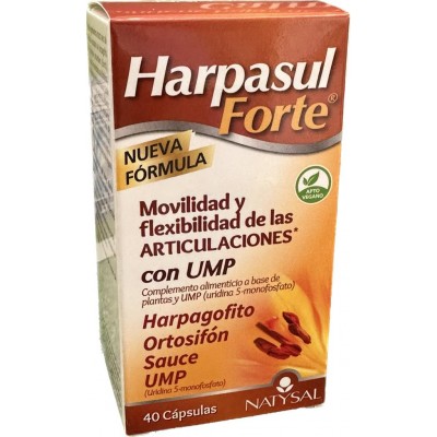 Harpasul Forte 40 Cápsulas de Natysal Natysal NAT-13595 Articulaciones, Huesos, Tendones y Musculos, componen el Aparato Loco...